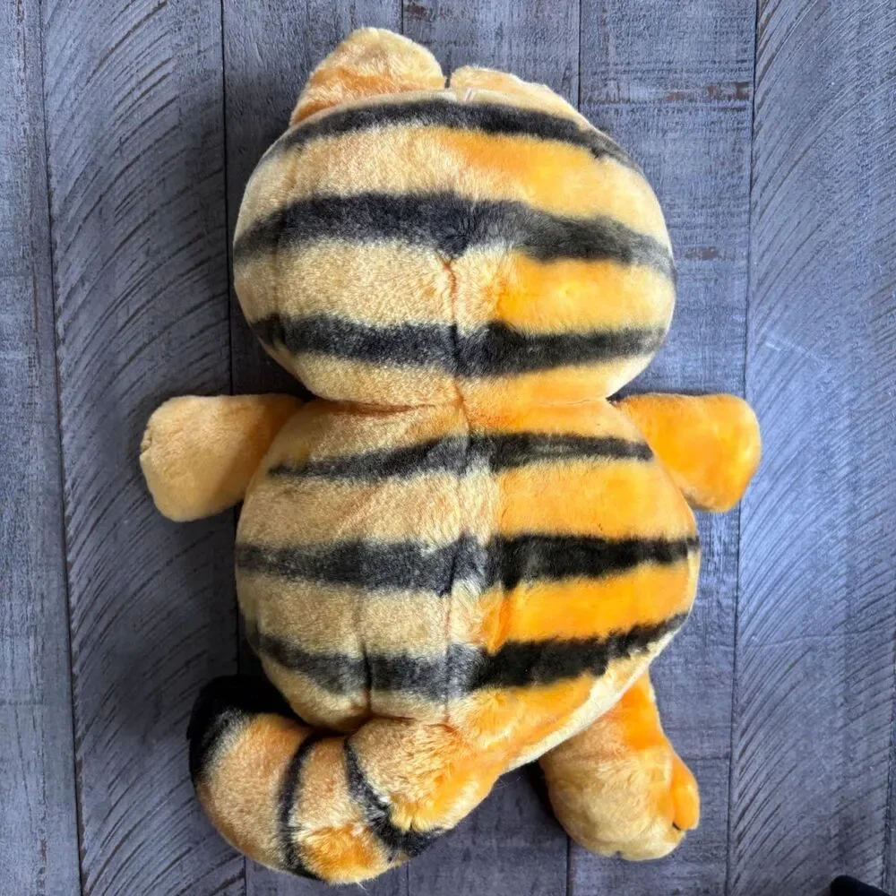 Garfield 1978-1981 Fun Farm Plush Toy 11” Sitting Vintage Stuffed Soft Toy